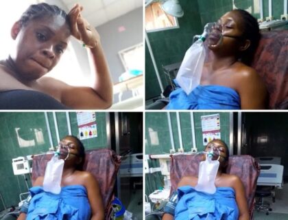 Woman Pleads for Help After Husband Allegedly Abandons Her in Lagos Hospital, Spends Money for CS on Phone and Dog