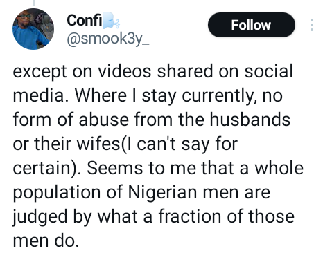 Man Decries Stereotyping of Nigerian Men as Abusers, Recalling Instances of Women Physically and Verbally Abusing Their Husbands