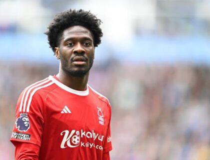 Nottingham Forest Triggers Contract of Super Eagles Defender Ola Aina