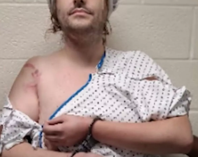 “Devil Told Me to Kill,” Half-Naked Man Screams After Crashing Car into Jail and Throwing Snakes