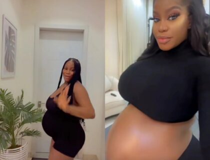 BBNaija Star Eriata Ese Shares Baby Bump Video, Admits She Welcomed a Child
