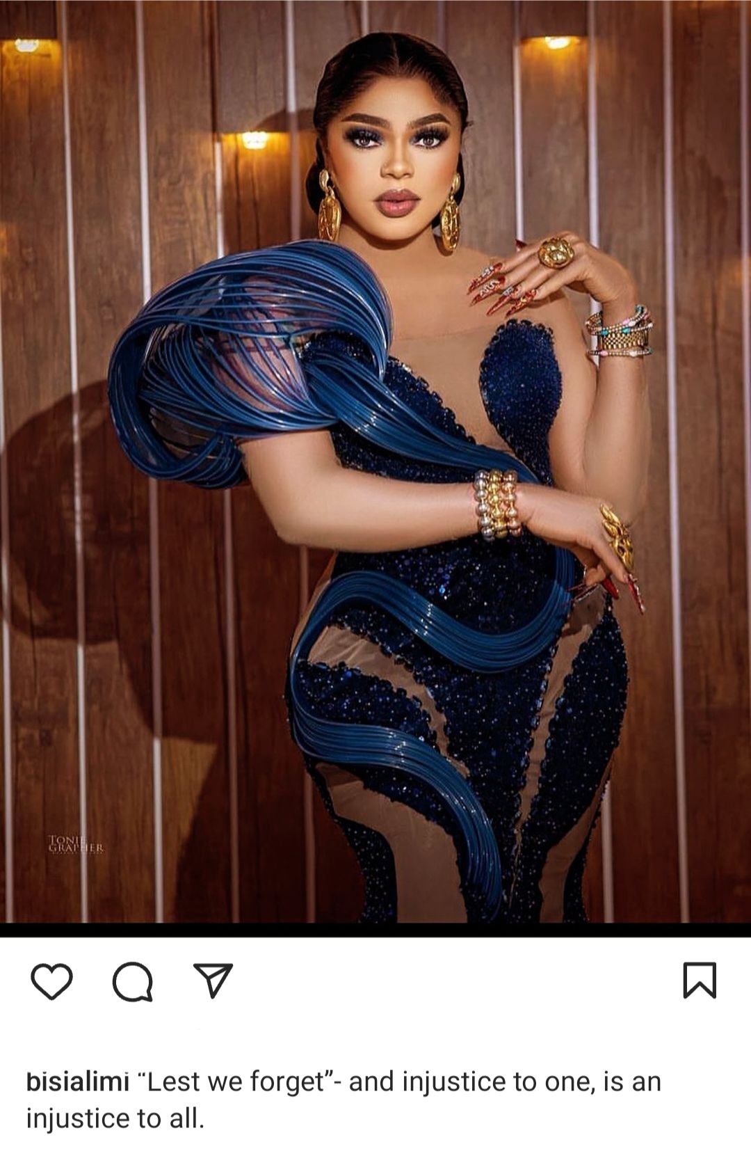 Bisi Alimi Sets Aside Differences with Bobrisky, Demands Justice for the Crossdresser: "Injustice to One is Injustice to All"