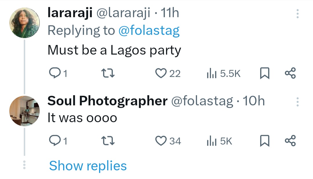 Reactions to Useful Items Shared at Lagos Wedding