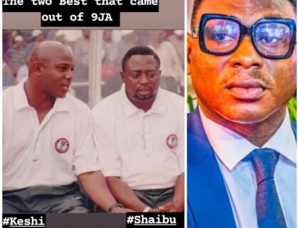 Football Legend Daniel Amokachi Names Late Stephen Keshi and Amodu Shaibu as Nigeria’s Best Coaches
