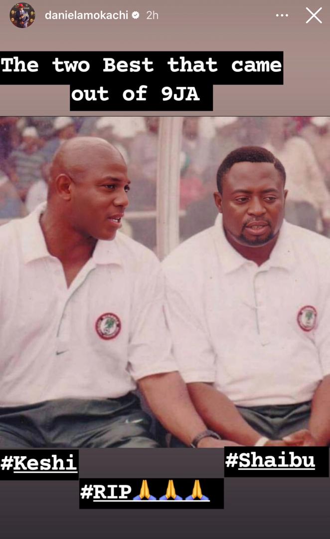 Football Legend Daniel Amokachi Names Late Stephen Keshi and Amodu Shaibu as Nigeria's Best Coaches