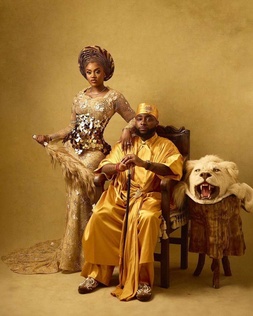 Stunning Pre-Wedding Photos of Davido and Chioma Released