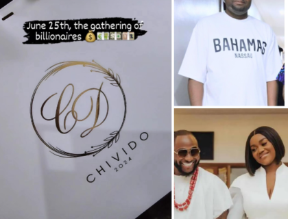 Isreal DMW Calls Davido and Chioma’s Wedding the “Gathering of Billionaires”