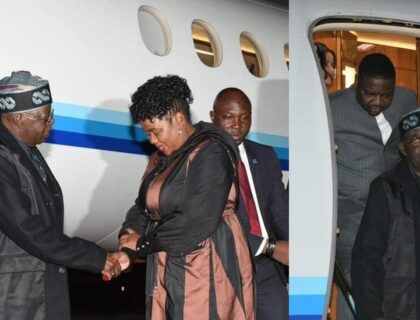 President Tinubu Flies Private Jet to South Africa, Avoids Presidential Aircraft