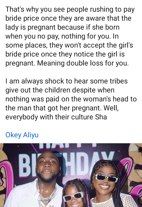 Nigerian Man Reacts to Davido Suing for Joint Custody of Daughter: "In Igboland, Children Born Without Bride Price Paid Belong to the Mother's Family"