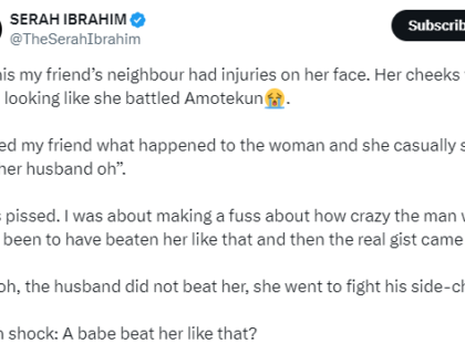 Married Woman’s Face Swollen After Confrontation with Husband’s Gym Instructor Side Chic