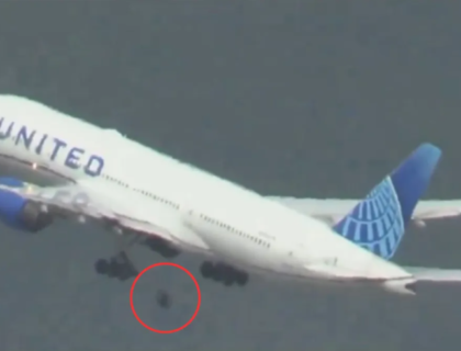 United Airline Jet Loses Wheel During Takeoff In Los Angeles