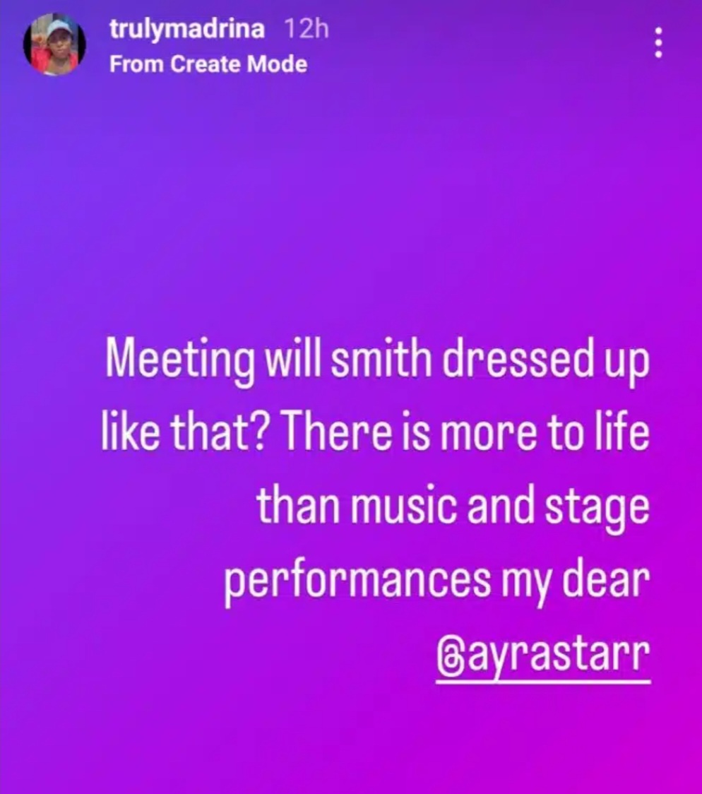 Cynthia Morgan Calls Out Ayra Starr Over Her Dressing And Also Attacks Mavin Over Rema Smoking