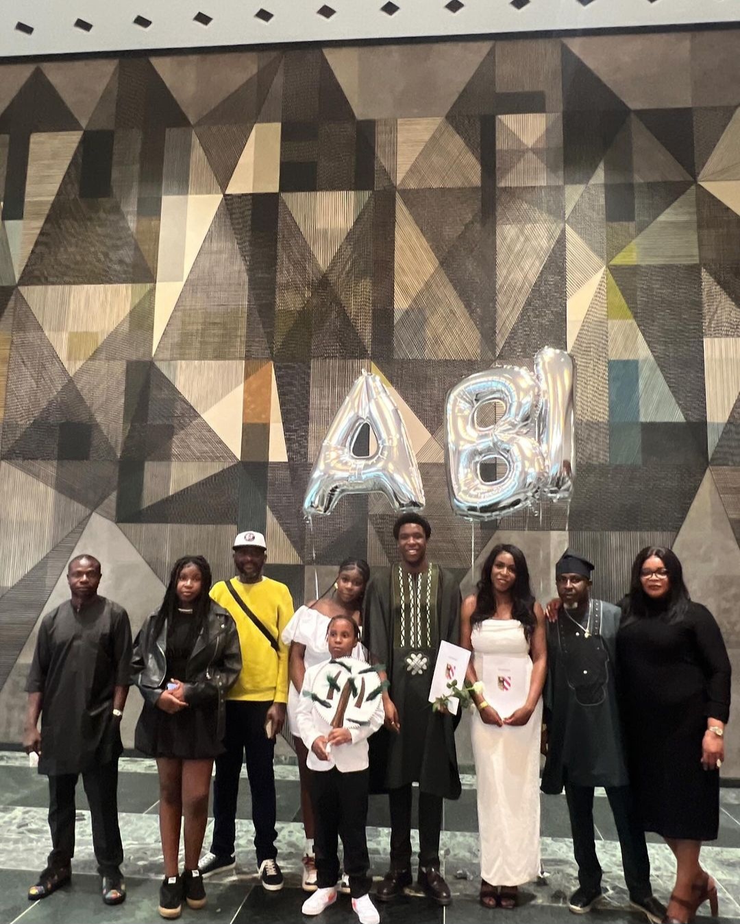 Former Actress Sandra Achums Congratulates Her Children On Their Graduation