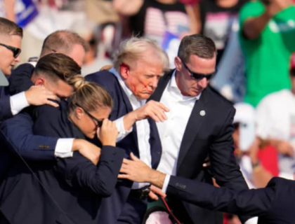 Donald Trump Survives Assassination Attempt After He Is Shot On Side Of The Head