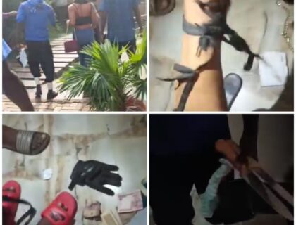 Enugu Police Reacts To Trending Video Of Two Sex Workers In An Hotel