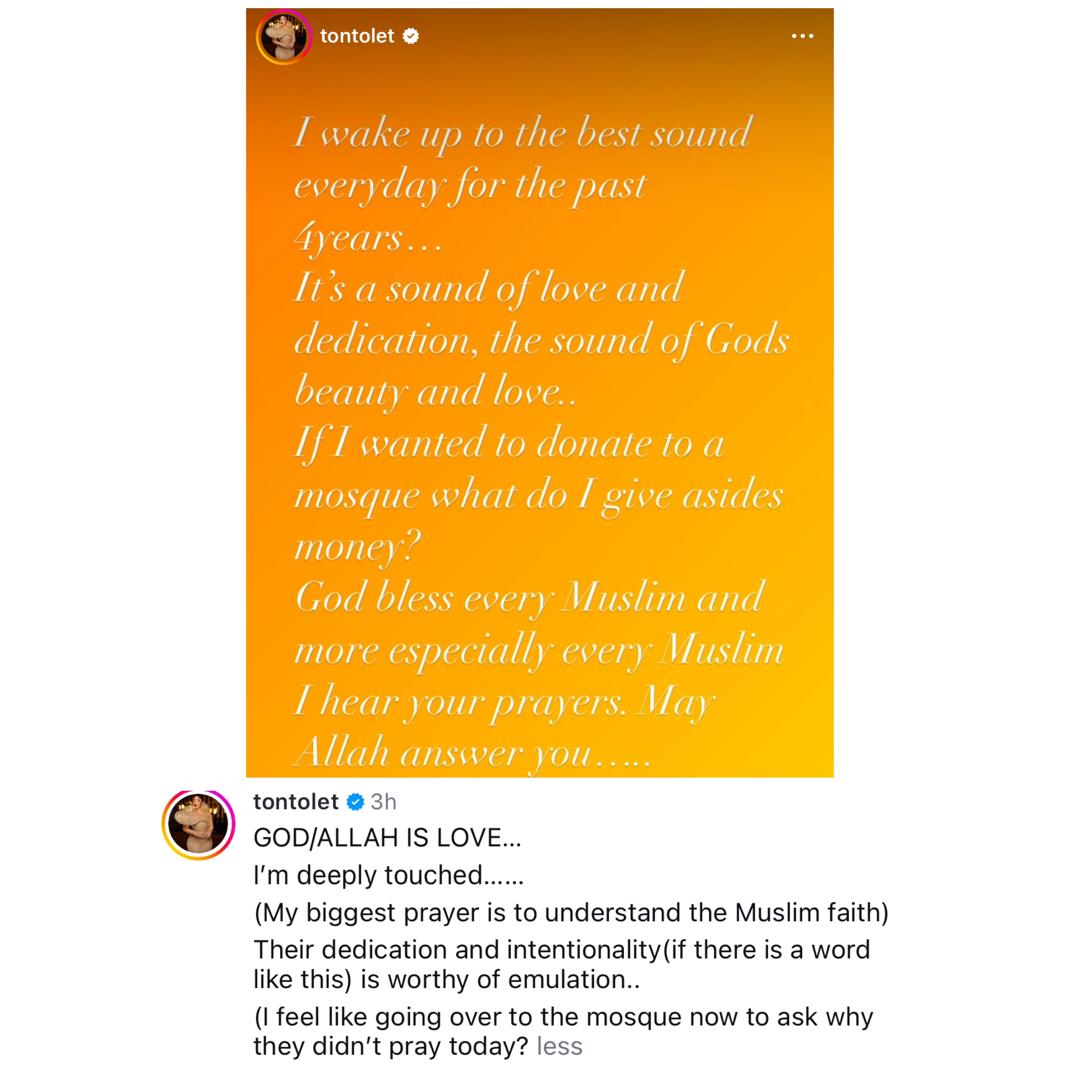  Tonto Dikeh Says Her Biggest Prayer Is To Understand The Muslim Faith