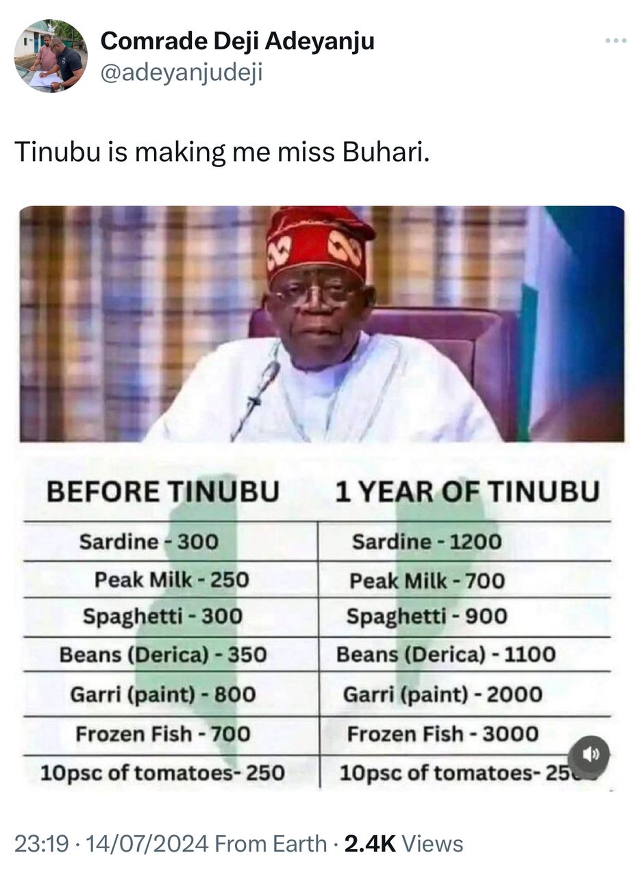 Tinubu Is Making Me Miss Buhari - Activist, Deji Adeyanju