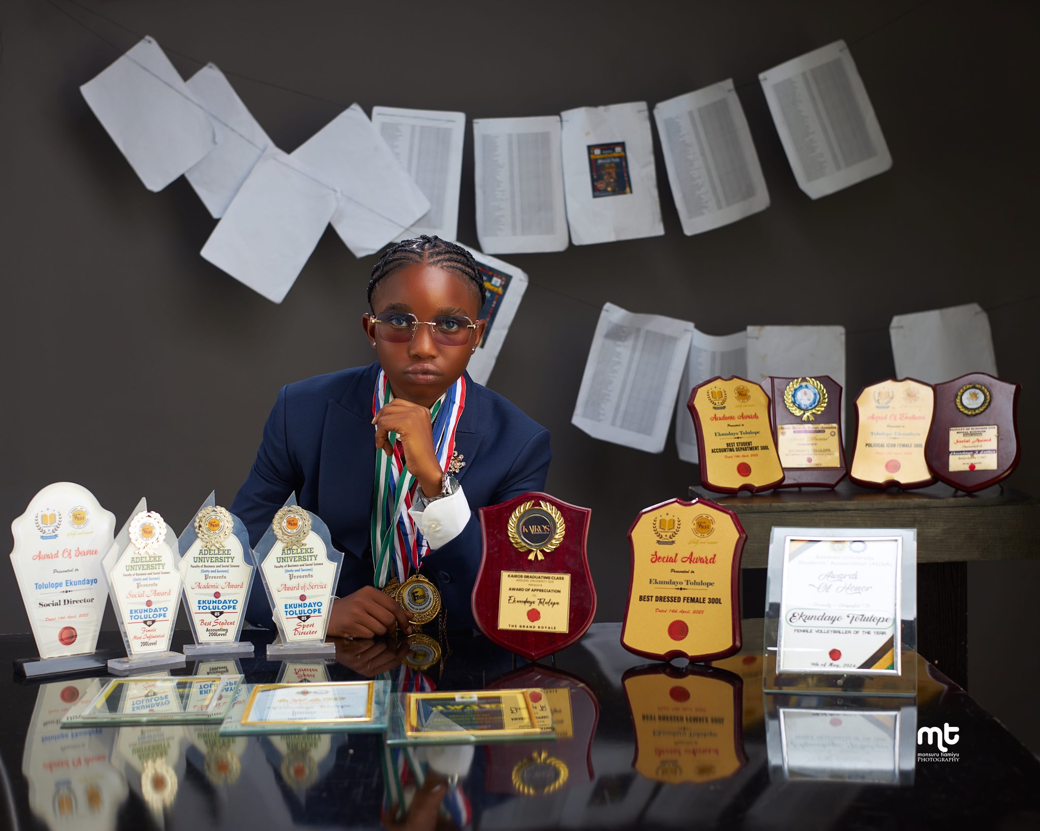 19-Year-Old Celebrates As She Bags First Class In Accounting