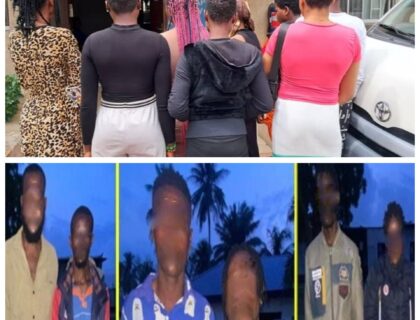 Nigerian Navy Nabs Eight Stowaways And Rescues Eight Female Victims Of Human Trafficking
