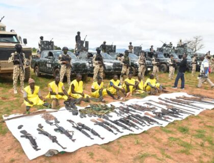 Troops Arrest Eight Suspects, Retrieves Arms Cache In Plateau