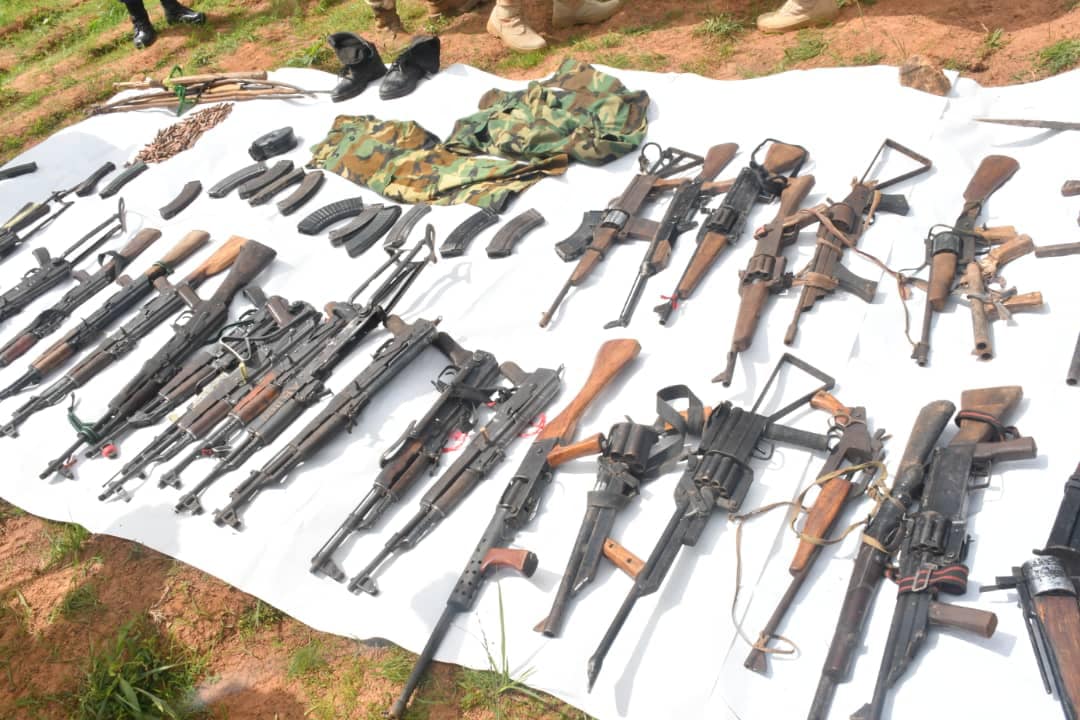 Troops Arrest Eight Suspects, Retrieves Arms Cache In Plateau