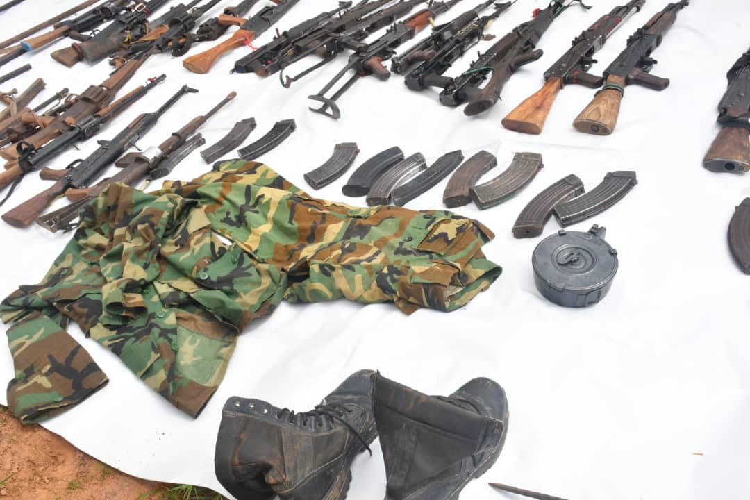 Troops Arrest Eight Suspects, Retrieves Arms Cache In Plateau