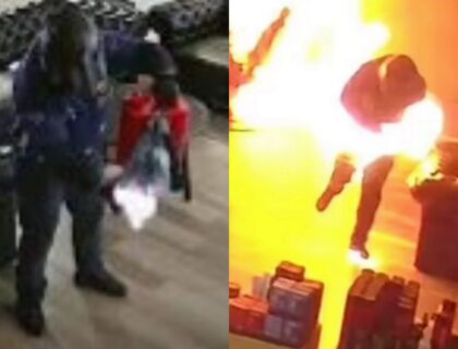Man Sets Himself on Fire While Attempting to Burn Down Barber Shop