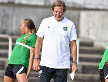 Super Falcons Coach, Randy Waldrum Blames Team’s Exit From 2024 Olympics On Poor Preparation