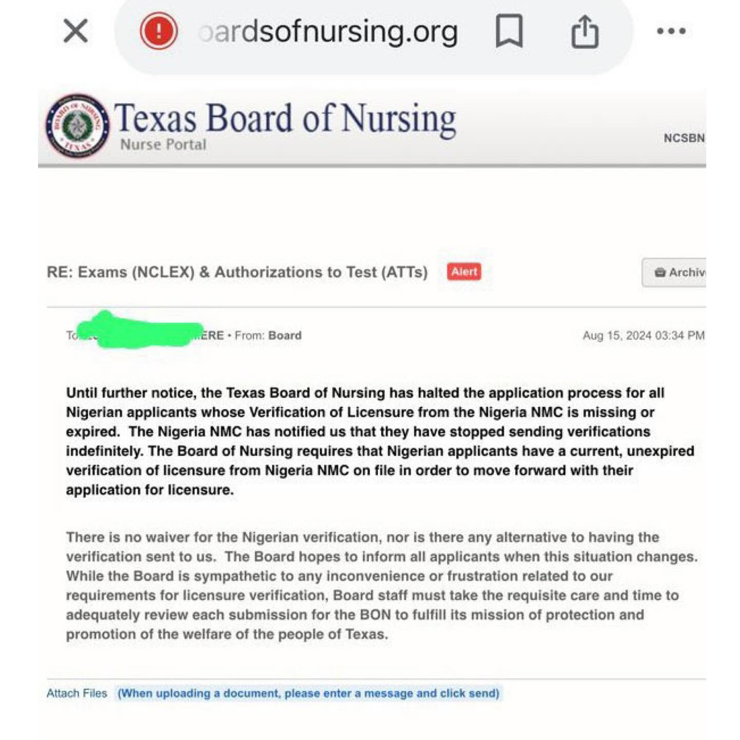 Nigerian Doctor Criticizes NMCN For Refusing To Verify Licenses Of Nurses Planning To Travel Abroad, Calling It Professional Imprisonment