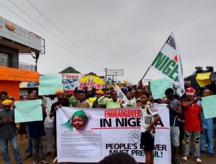 Protest Organisers Plan One-Million-Man Protest In Nigeria On August 10
