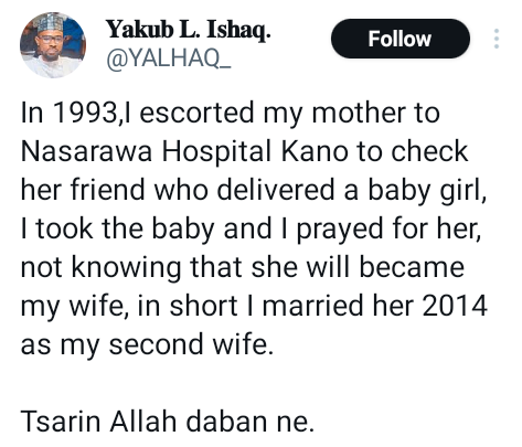 Nigerian Businessman Reveals He Met His Second Wife The Day She Was Born