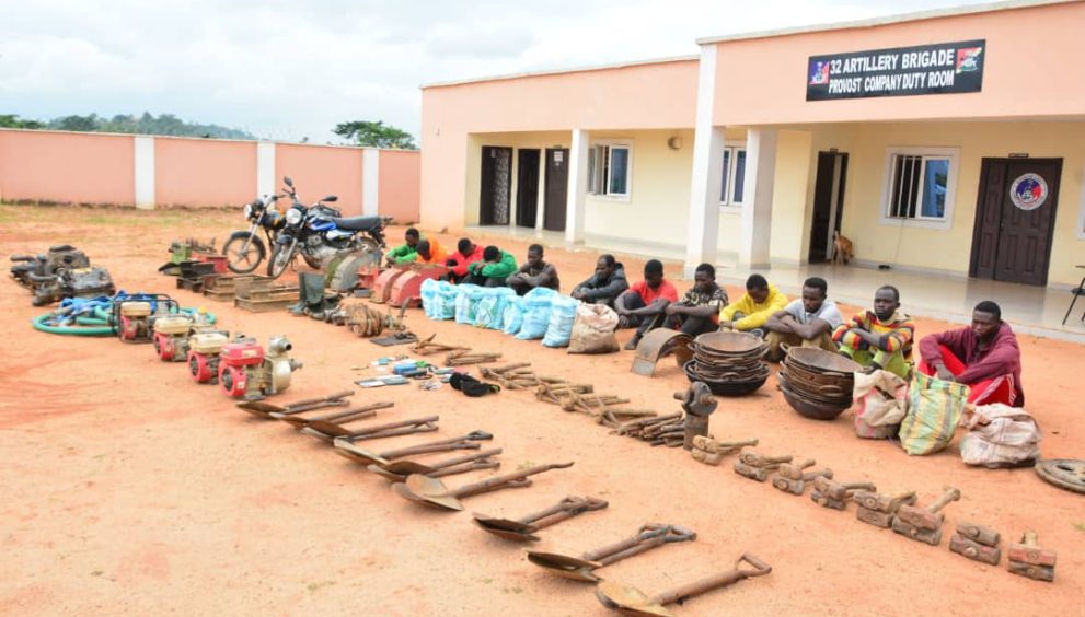 12 Illegal Miners Detained In Ondo