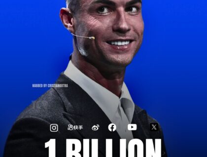 Cristiano Ronaldo Becomes First Person to Reach 1 Billion Social Media Followers