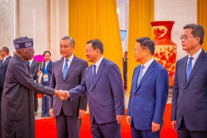 President Tinubu Meets Chinese President Xi Jinping