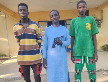 Three Suspected Armed Robbers Apprehended in Bauchi
