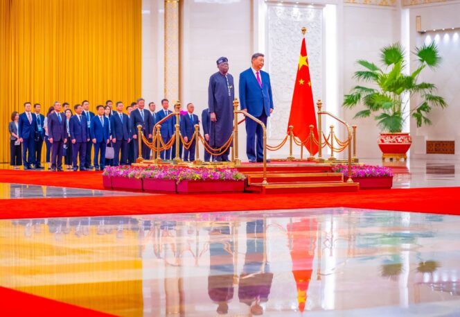 President Tinubu Meets Chinese President Xi Jinping