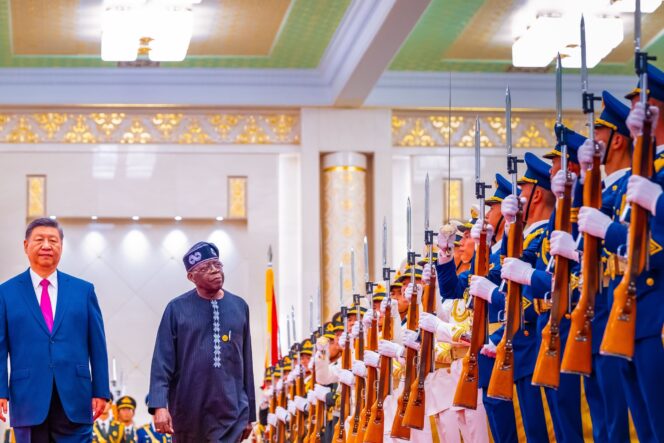 President Tinubu Meets Chinese President Xi Jinping