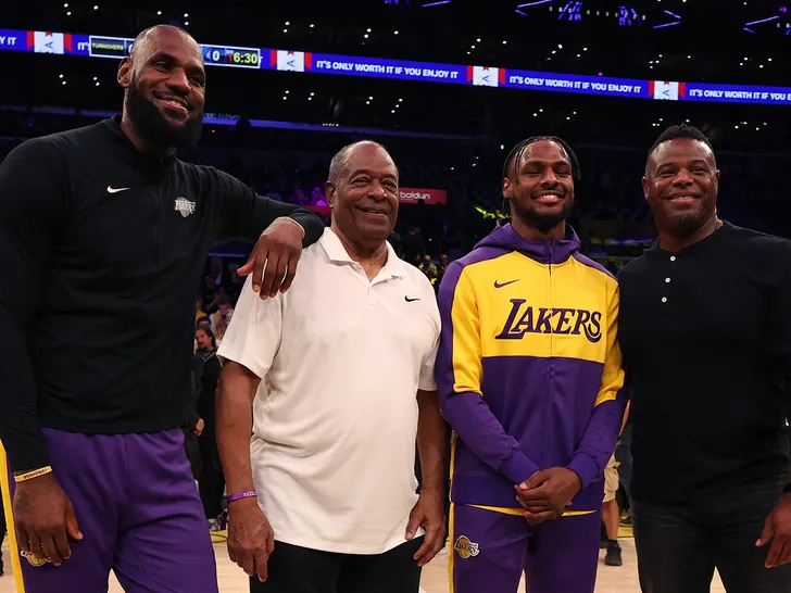 LeBron and Bronny James Make History as First Father-Son Duo to Play on the Same Court