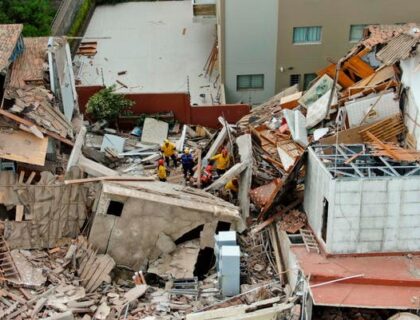 One Dead, Many Trapped as Ten-Storey Hotel Collapses in Argentina