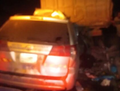 Ten Dead in Lagos as Commercial Bus Collides with Stationary Truck