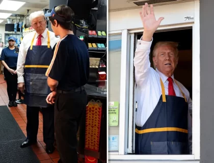 Donald Trump Learns How to Prepare McDonald’s Fries During Pennsylvania Campaign Stop
