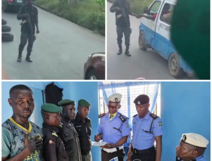 Imo Police Command Launches Disciplinary Trial for Officers Caught on Tape Accepting Bribes from Bus Drivers