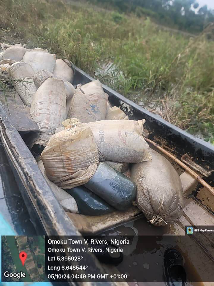 Nigerian Army Troops Dismantle 15+ Illegal Bunkering Sites, Seize 115,000 Liters of Stolen Crude Oil