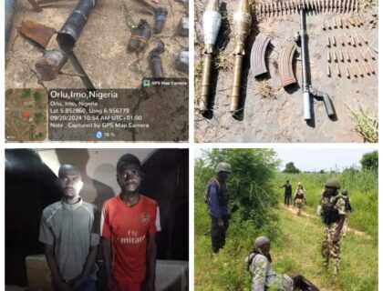 Nigerian Army Neutralizes High-Profile Terrorists, Seizes Arms and Rocket Bombs