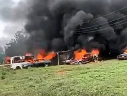 Residents Set Fire to Edo Police Station Over Kidnapping and Killing of Young Man Despite Ransom Payment