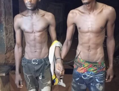 Kogi Vigilante Detains Two Suspected Kidnappers
