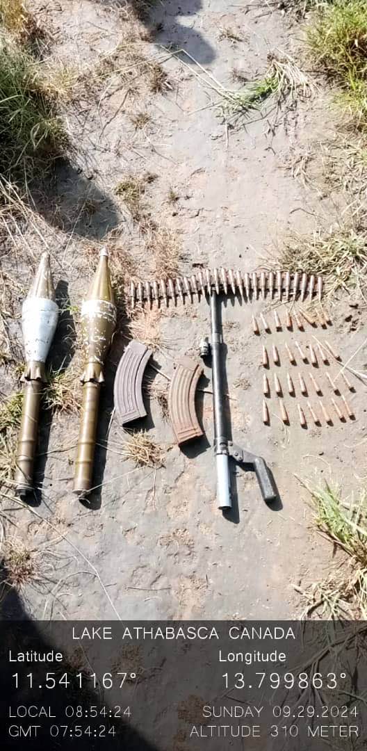 Nigerian Army Neutralizes High-Profile Terrorists, Seizes Arms and Rocket Bombs