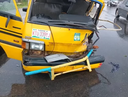 Four People Injured in Lagos-Badagry Expressway Accident