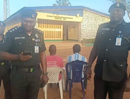 Police Arrest Two Suspected Kidnappers, Rescue Victim in Jos