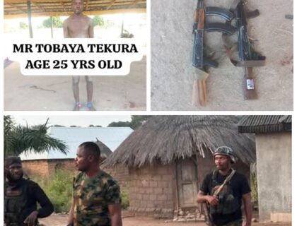 Troops Foil Banditry Attack in Taraba, Arrest Two Suspects with AK-47 Rifles